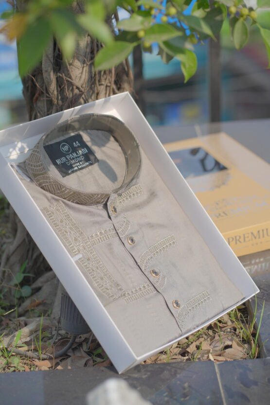 Premium Royal Beige Panjabi