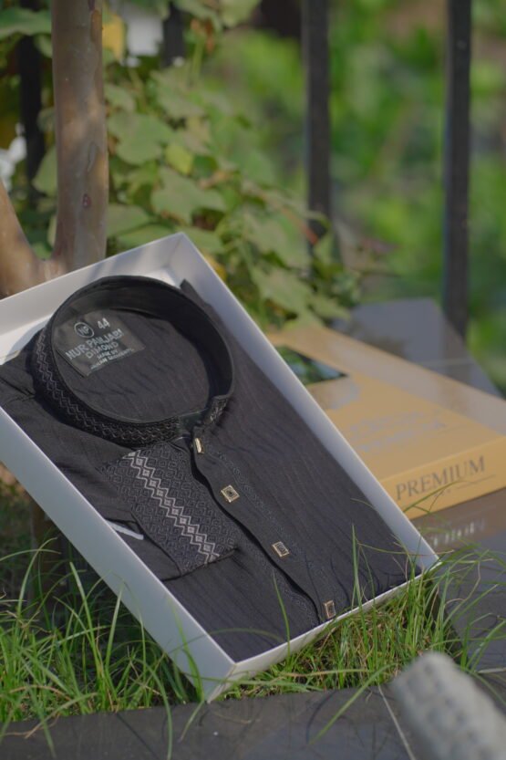 Premium Black Panjabi